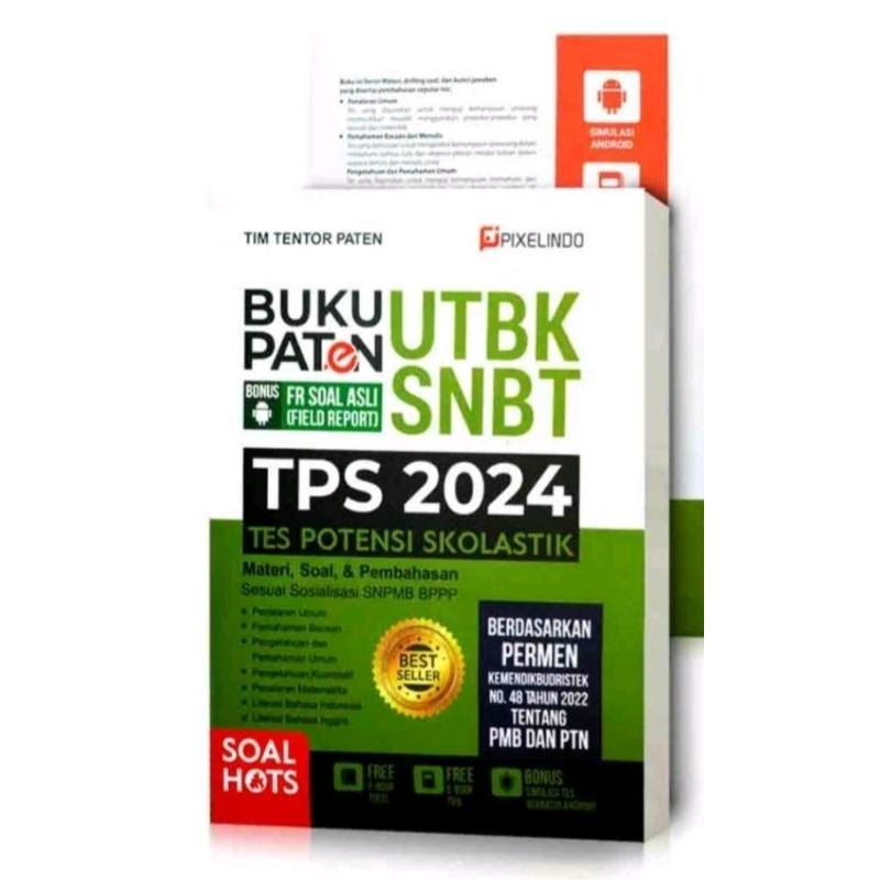 

BUKU PATEN UTBK SNBT TPS 2024