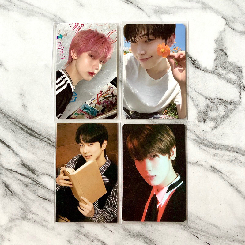 Enhypen Official Photocard - Sunoo Dimension Dilemma POB Shopee Kpopmerch, Orange Blood, Jungwon Tra