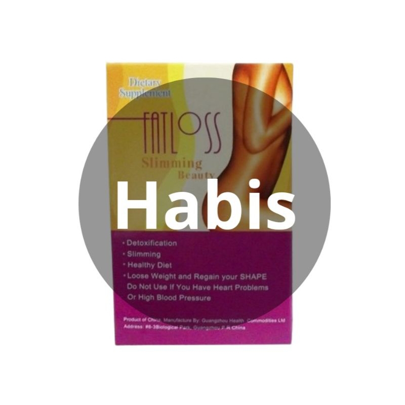 Fatloss Original Obat Pelangsing Penurun Berat Badan Diet Manjur