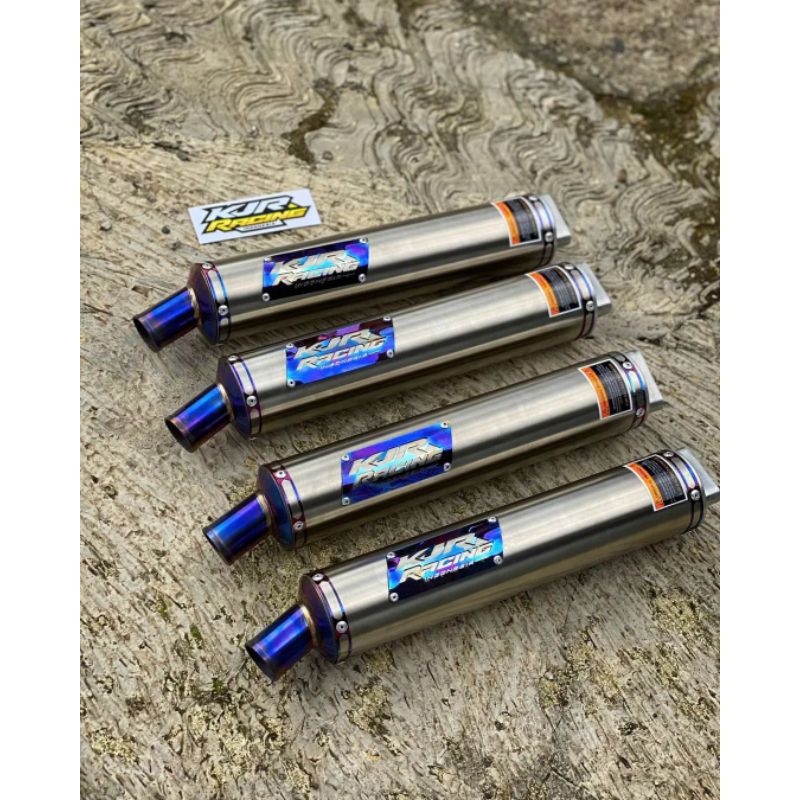 SILENCER STAINLESS PRO NEW SERIES ORIGINAL KJR RACING INDONESIA