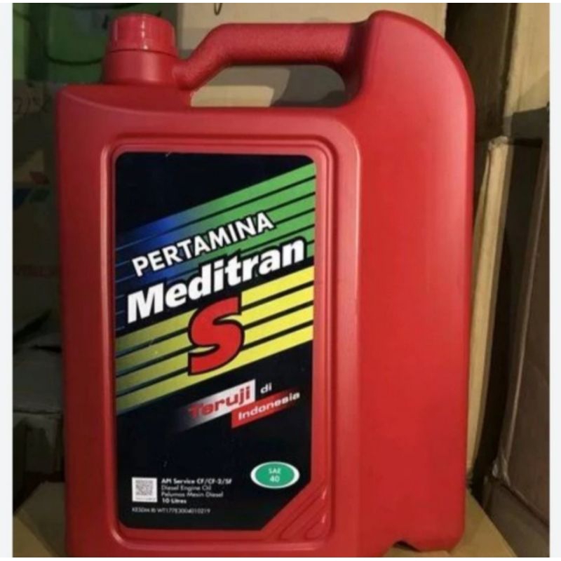 oli mesin diesel pertamina meditran S40 sae 40 10Liter