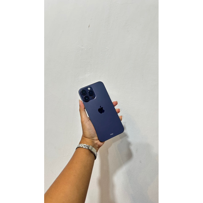 IPhone 14 Pro Max 128GB Deep Purple (Second iBox Garansi Aktif)