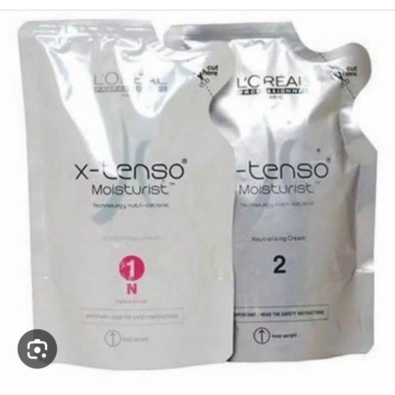 125 ML Paket L'Oreal X-Tenso Moisturist Smoothing / Obat Smoothing Loreal / Pelurusan Rambut
