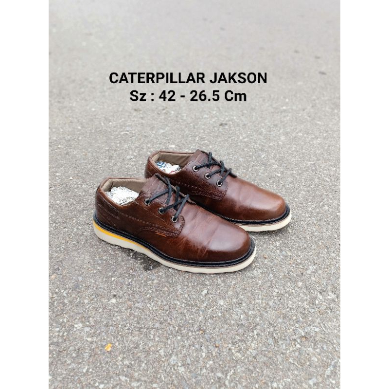 Sepatu Kulit Caterpillar Jackson Secondbrand
