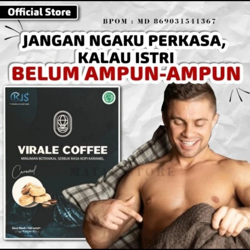 VIRALE COFFEE KOPI KUAT PRIA TAHAN LAMA PEMBESAR PNS PENAMBAH STAMINA