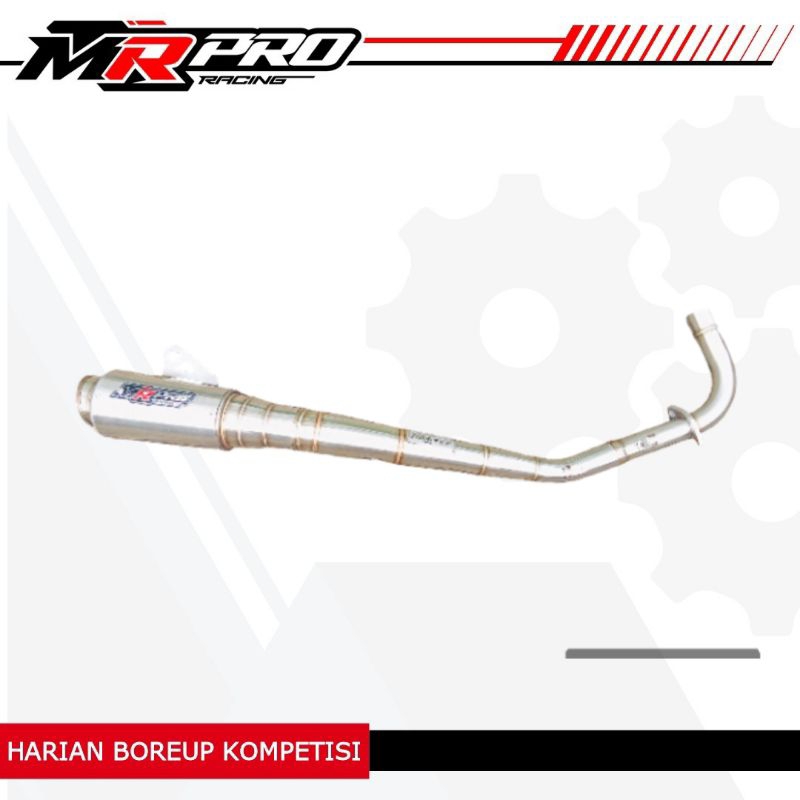 KNALPOT RACING  bebek fullsystem ORIGINAL MRPRORACING