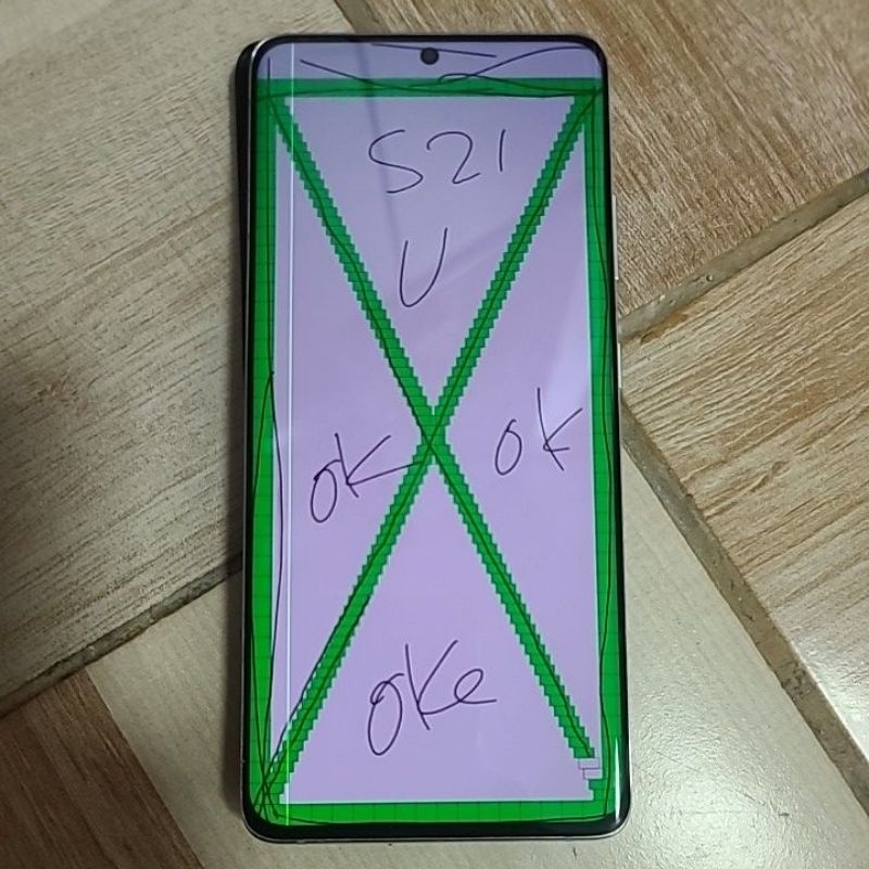 LCD samsung S21 ultra mulus layak pakai