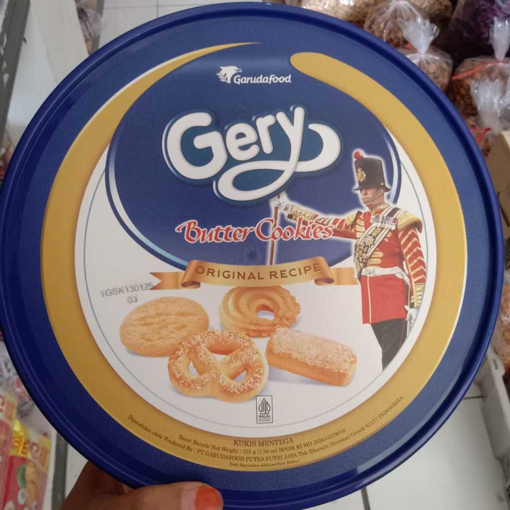 GERY BUTTER COOKIES 225 GR