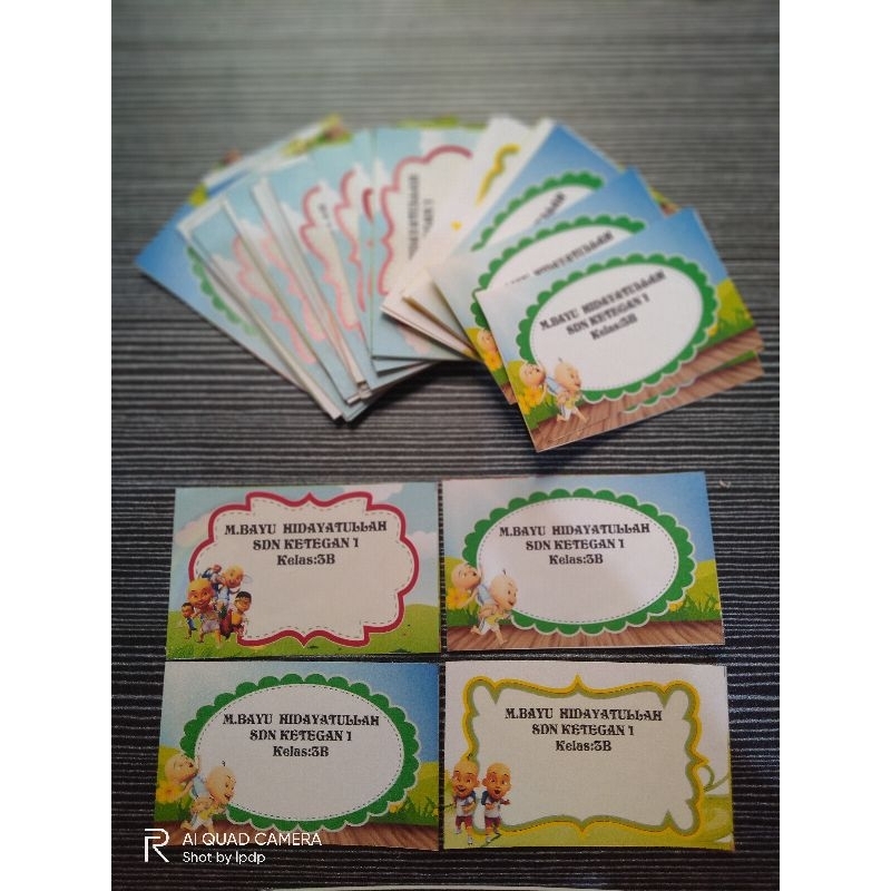 

STIKER BUKU / STIKER MAPEL 2