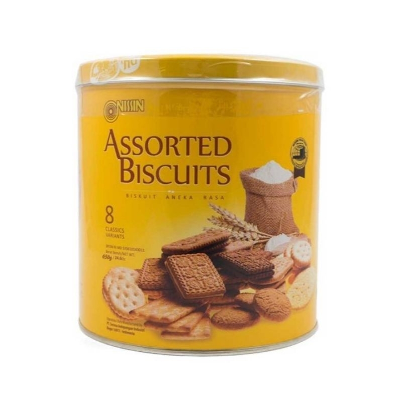 

NISSIN Assorted Biscuits Kaleng 650 g
