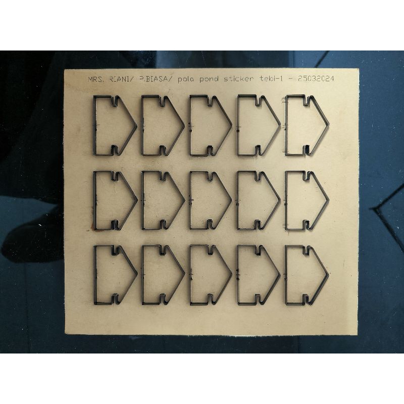 

PISAU POND STICKER - STICKER DIE CUT - PISAU STICKER
