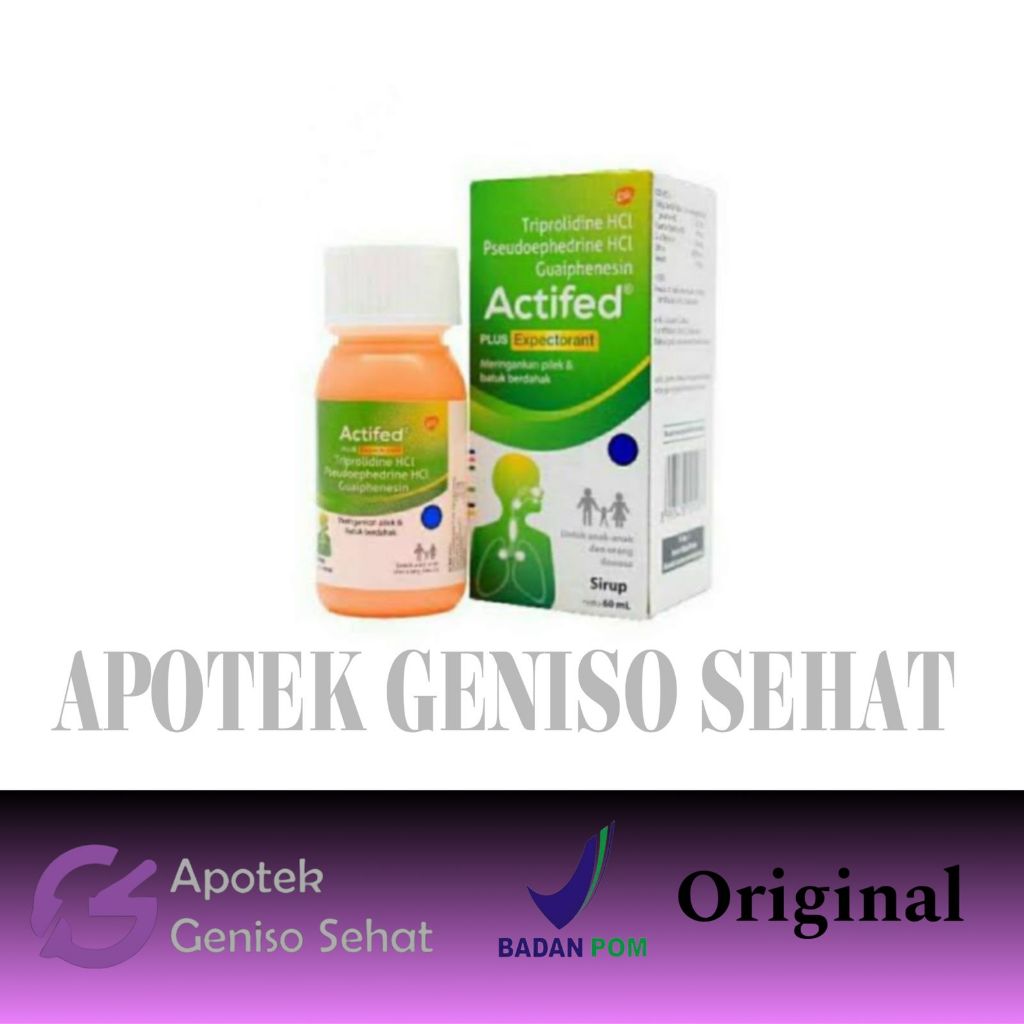 

Actifed sirup hijau | Pilek dan Batuk