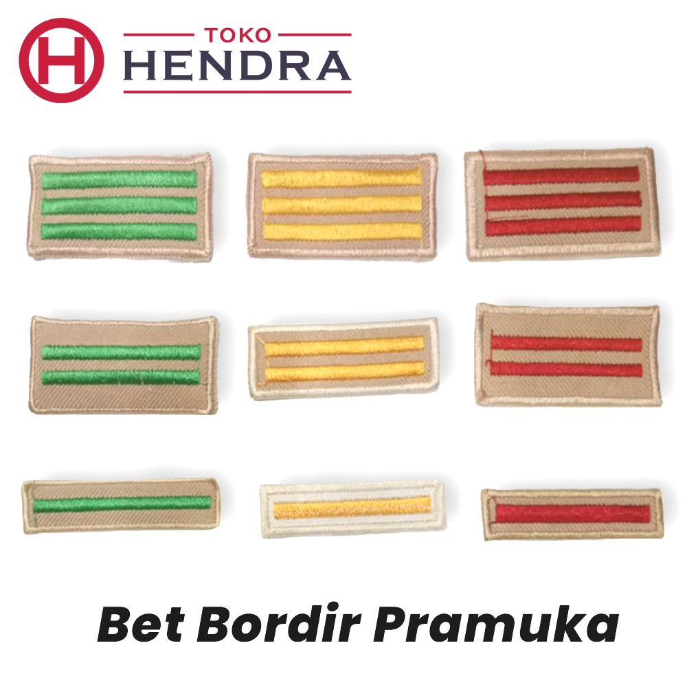 Bet Bordir Kegiatan Pramuka Balok 1,2,3