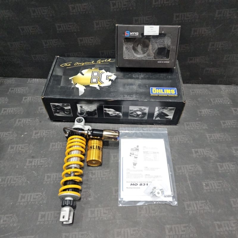 Shockbreaker Shock Ohlins HO831 Click Set HPA HYYO P Titanium Vario 125 150 Old New