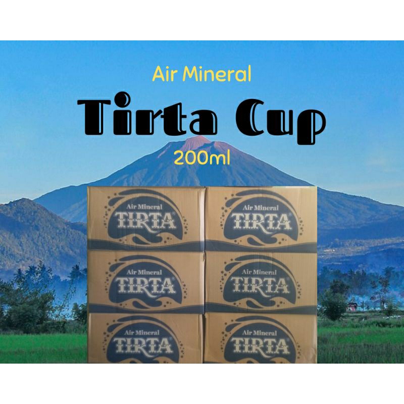 Air Mineral Gelas Tirta Cup 200ml