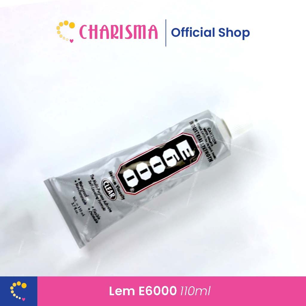 

Charisma Lem E-6000 Clear for Deco Case - Lem Rhinestone For Bling Case - Lem LCD HP / Lem Serbaguna / Lem Kerajinan