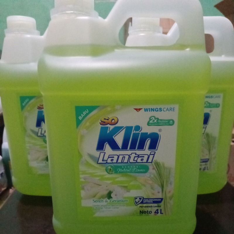 SO KLIN Lantai 4 Liter