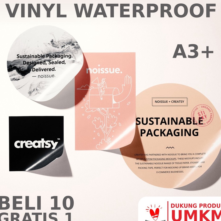 

V44859 STIKER LABEL KEMASAN VINYL WATERPROOF LABEL STIKER STIKER KEMASAN