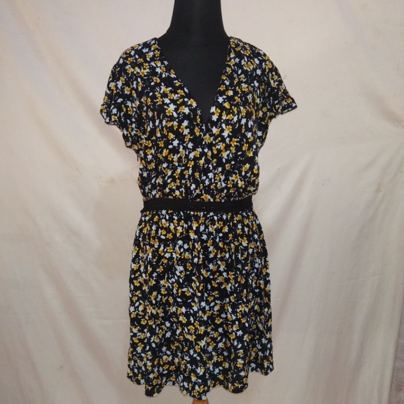 MINI DRESS ZARA BASIC FLORAL NEW