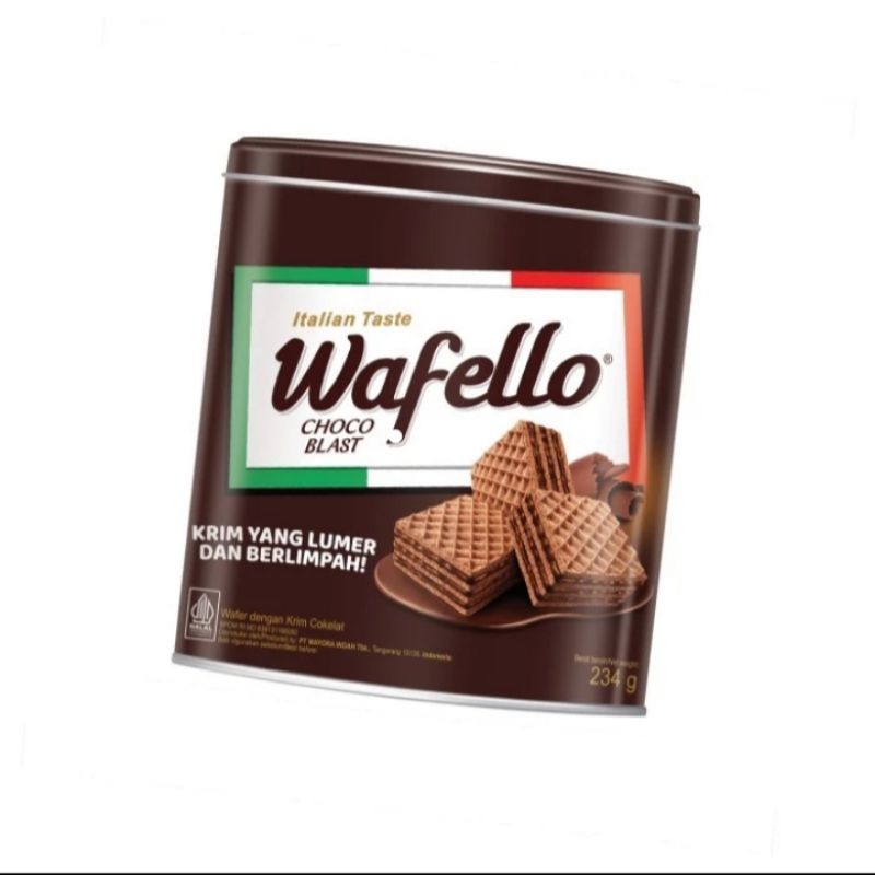 

Wafello Wafer Coklat / Wafello Choco Blast Tin / Wafello Kaleng