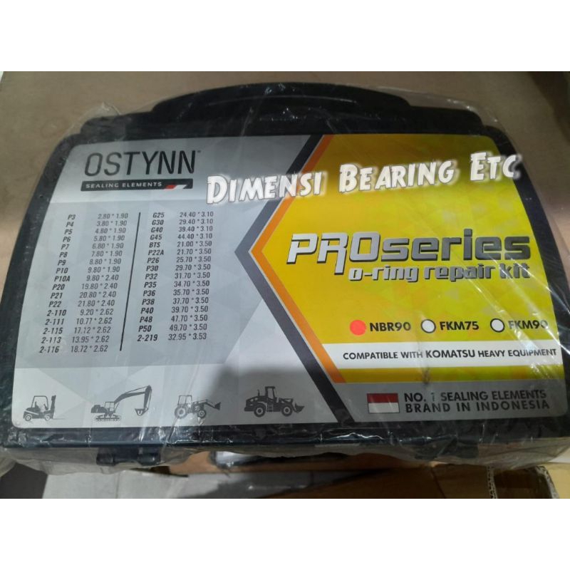 ORING KIT SET KOMATSU NBR90 OSTYNN