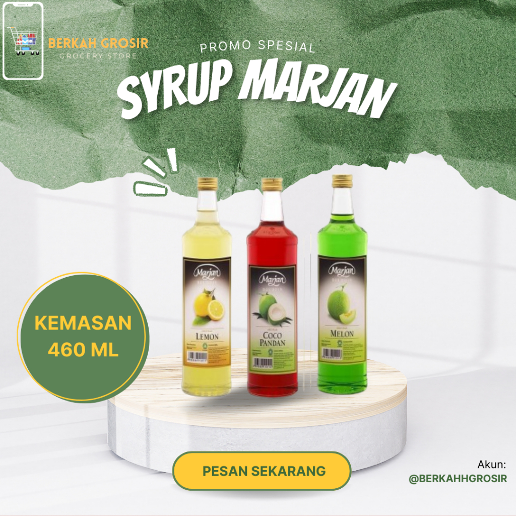 

MARJAN SYRUP BOUDOIN 460ML