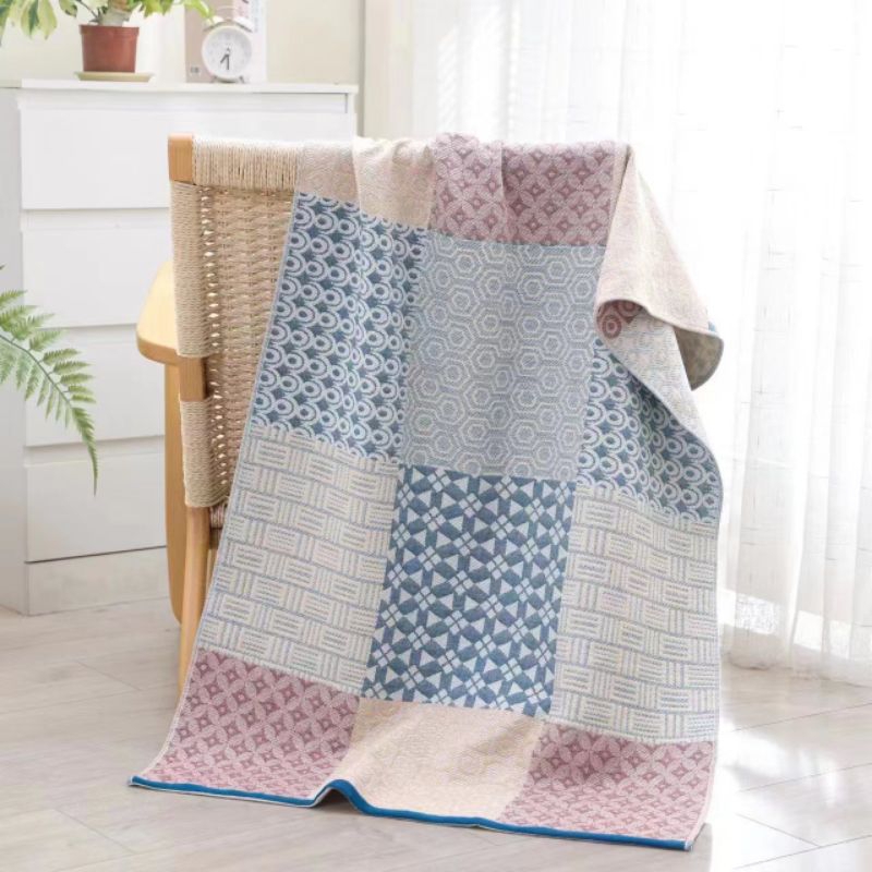 RK Handuk katun dewasa premium handuk mandi import katun linen karakter cantik