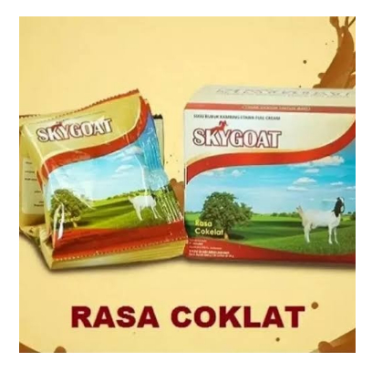 

Susu Kambing Etawa Skygoat Rasa Coklat isi 10 sachet