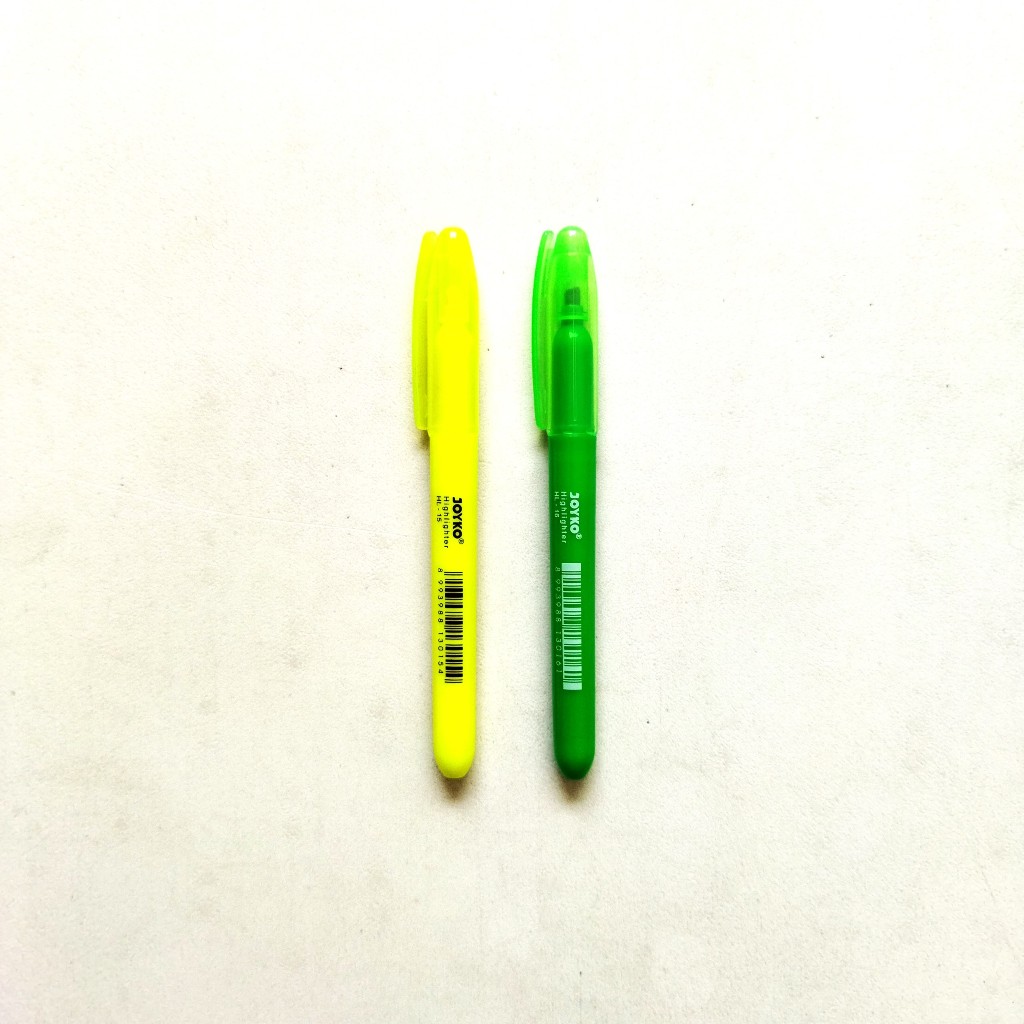 

ANNYEONG HASEYO GIFT SHOP | Joyko Highlighter | Yellow HL-15 | Green HL-16