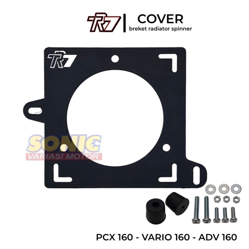 BREKET COVER SPINNER RADIATOR MOTOR VARIO 160 PCX 160
