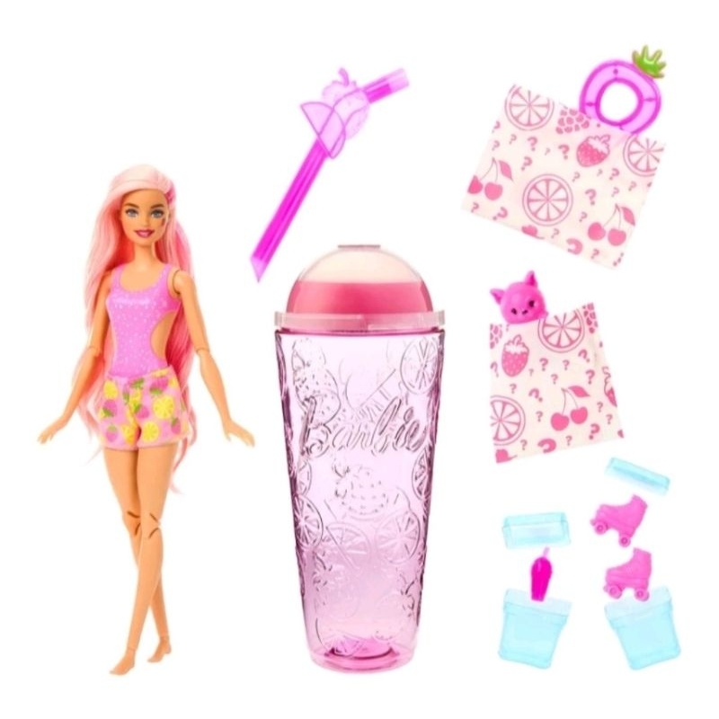 Barbie Pop Reveal HNW40 - Mainan Anak Perempuan Boneka Barbie bisa berubah warna