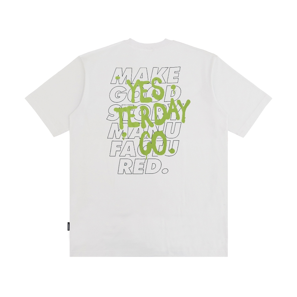 Yesterday – Baju Kaos Distro Pria Original t shirt Pria Cowok Keren Putih Company