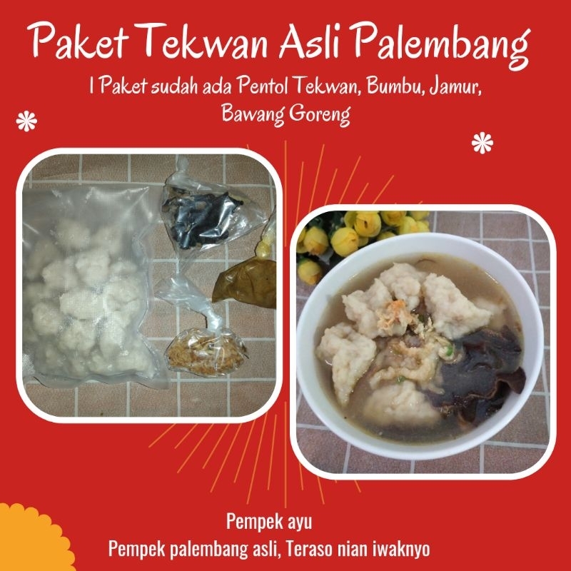 

Tekwan Asli Palembang, Tekwan ikan, Tekwan Palembang