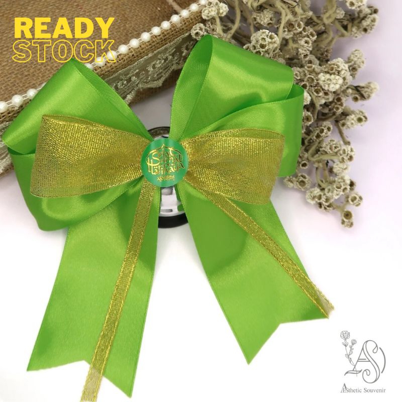 

AESTHETIC SOUVENIR - Pita Parcel Lebaran / Idul Fitri / Hampers Idul Fitri / Pita Kupu - Kupu / Pita Hampers Siap Pakai / Pita Satin Kado Instant