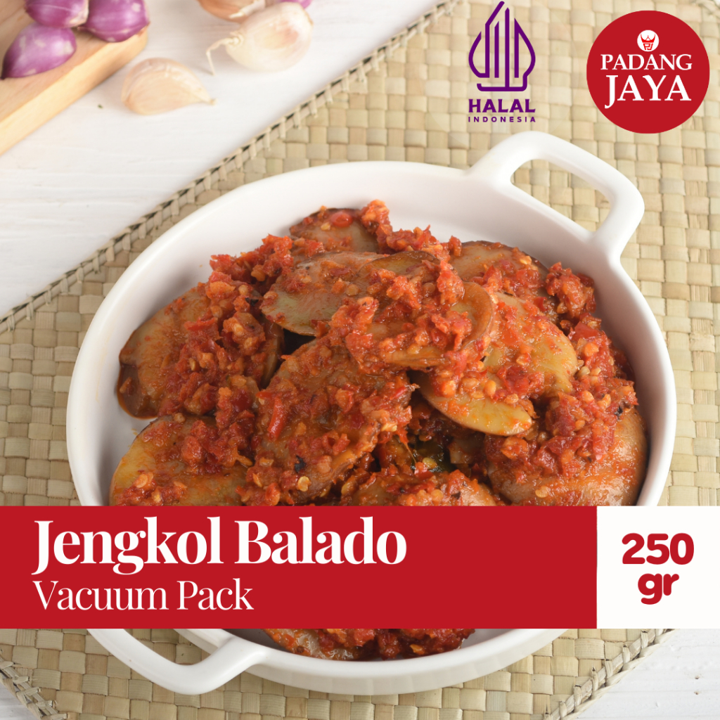 

Jengkol Balado Padang Jaya 250 gr