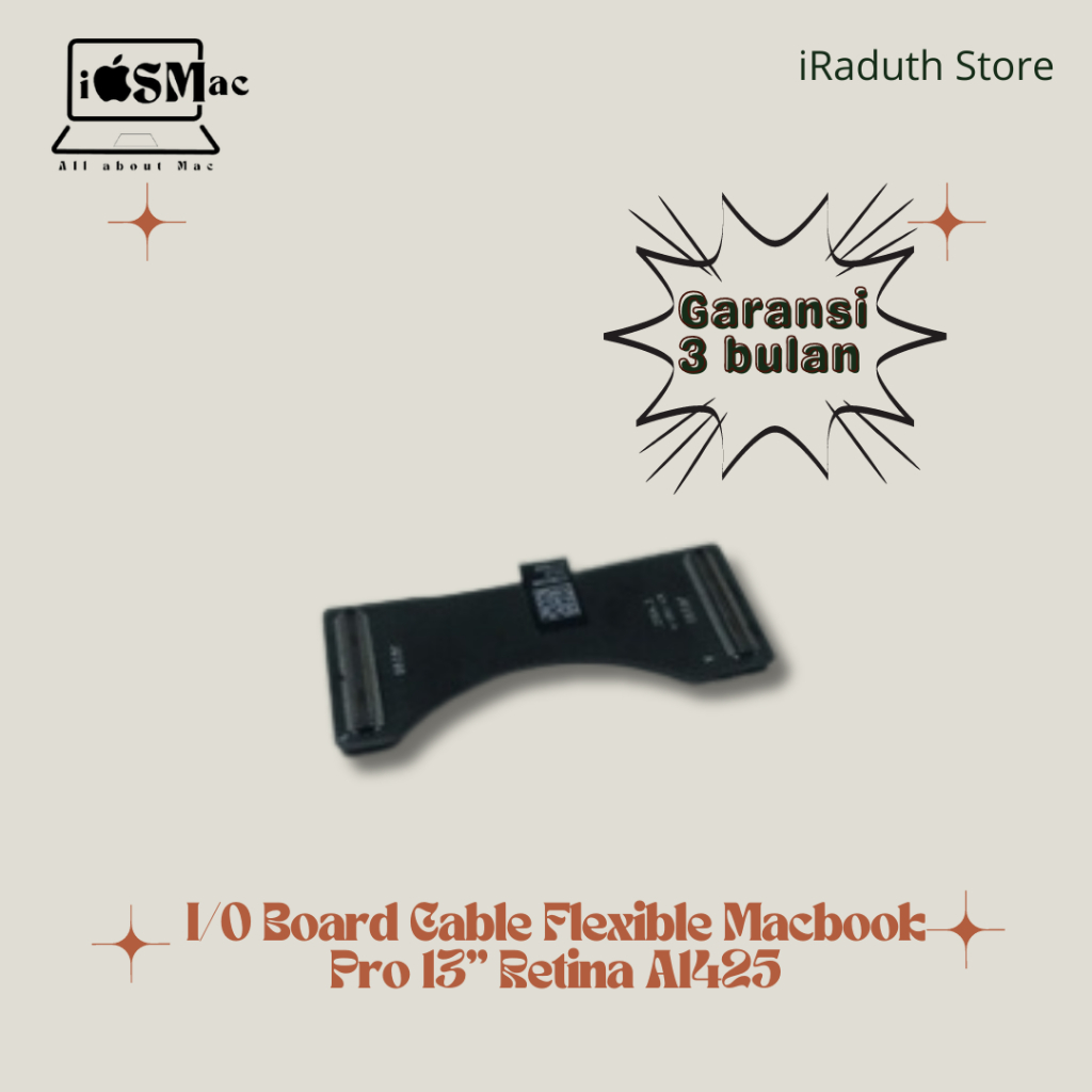 I/O Board Cable Flexible Macbook Pro 13” Retina A1425