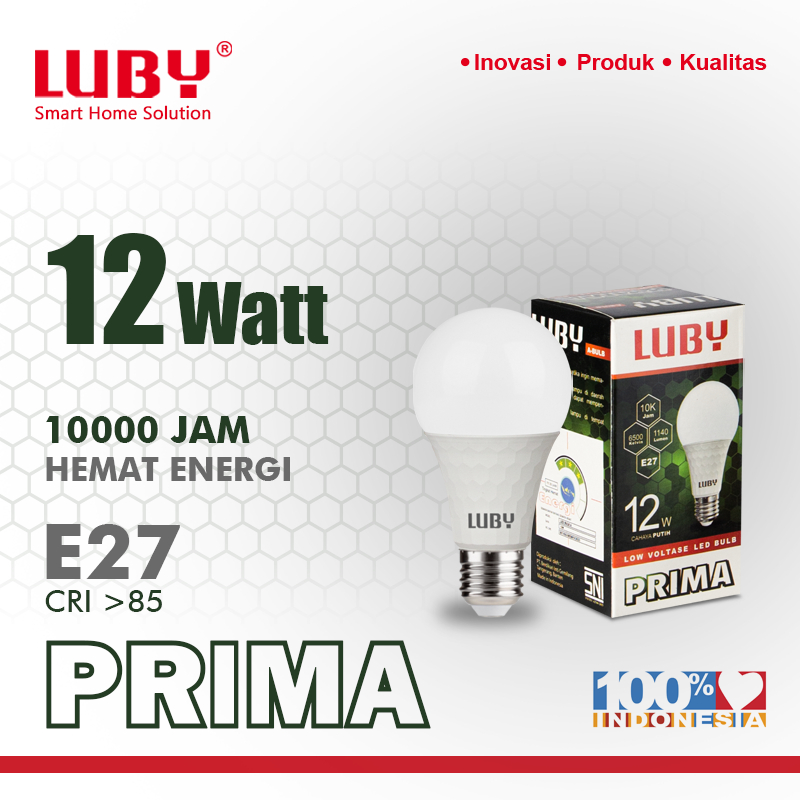 LED Luby tipe Prima 12 Watt