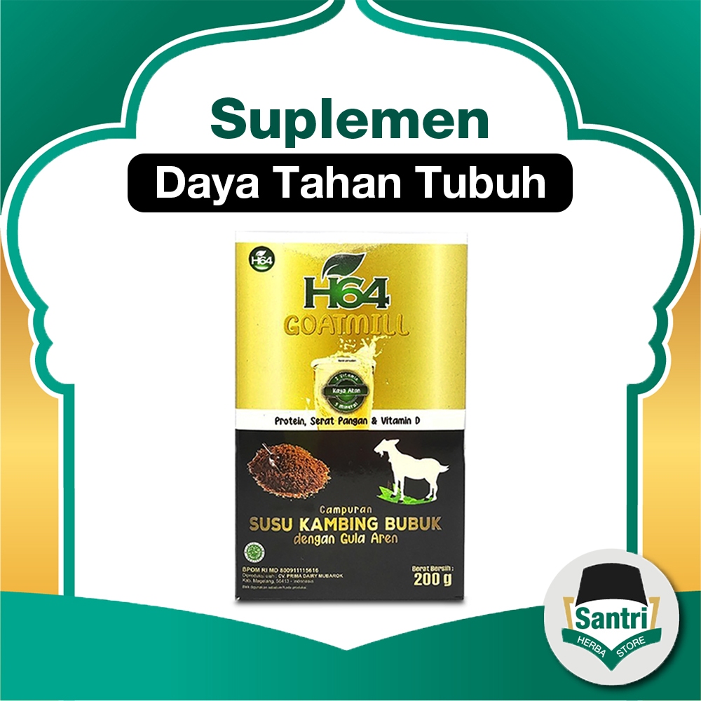 

SUSU KAMBING ETAWA Bubuk GOATMILK H64 Original Meningkatkan Daya Tahan Dan Kekebalan Tubuh BPOM