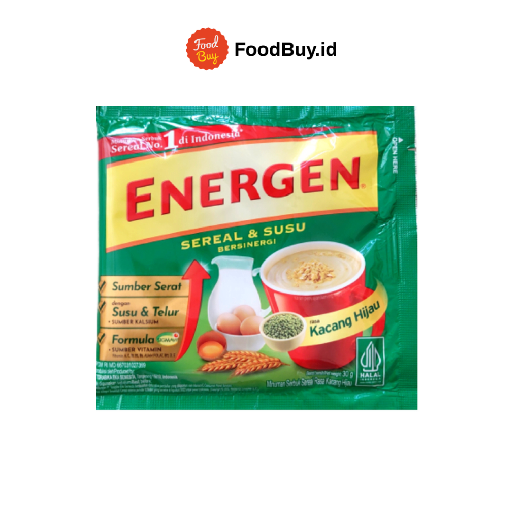 

Energen Sereal Susu Rasa Kacang Hijau 30gr