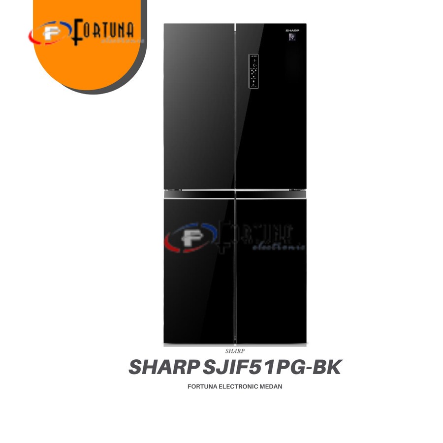 KULKAS SHARP SIDE BY SIDE SJIF51PG 472L MEDAN