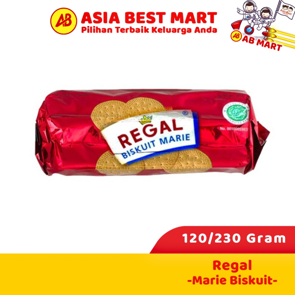 Regal Marie Biskuit Regal Marie Biskuit Spesial 120Gr Dan 230Gr / Biskuit Regal