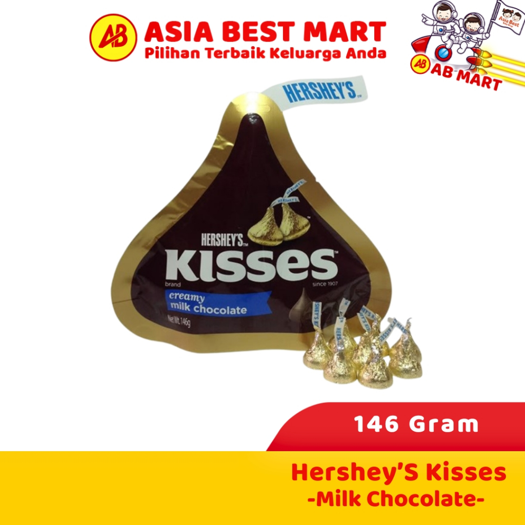 

Hershey'S Kisses Creamy Milk Chocolate 146Gr (Khusus Gosend Dan Grab Send)