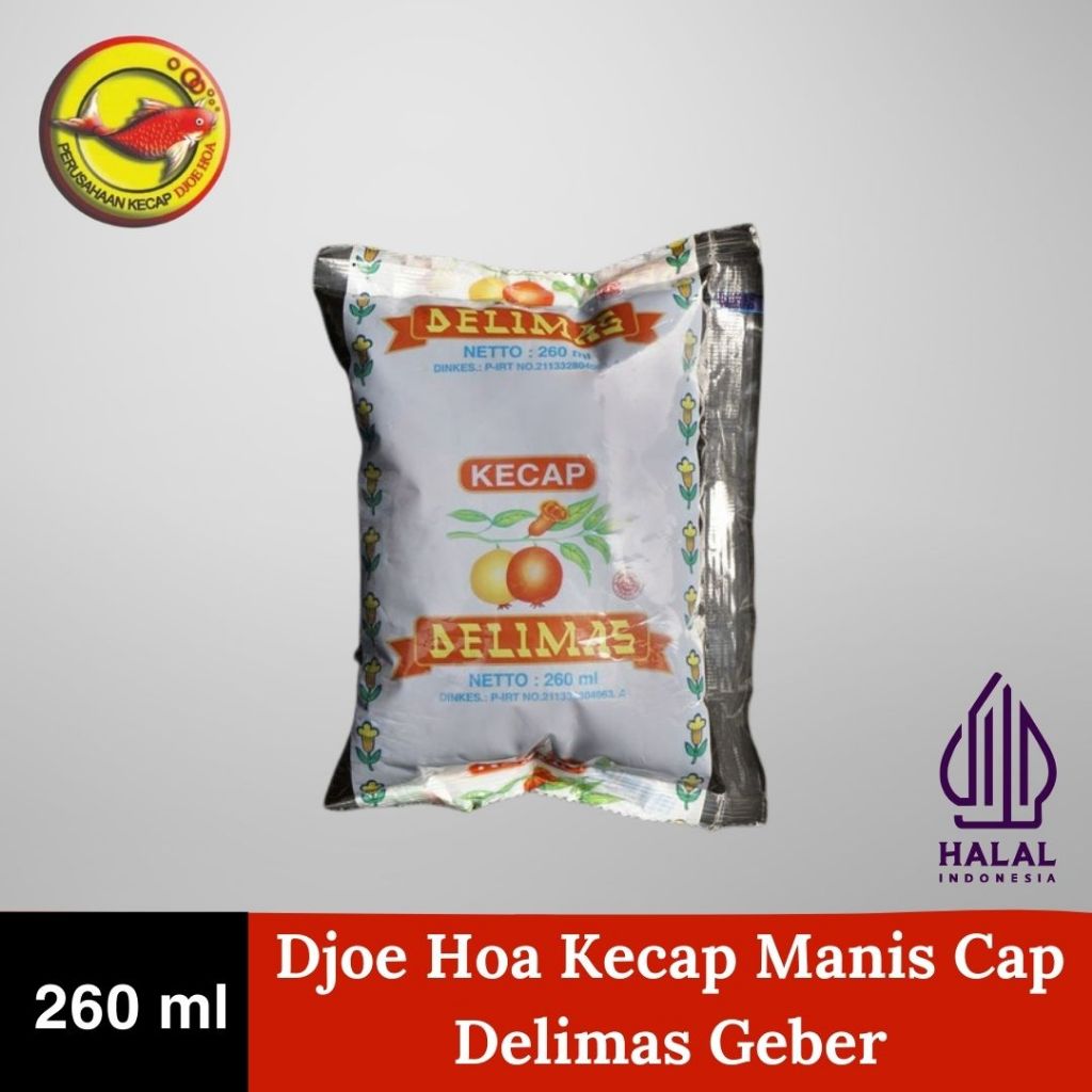 

Djoe Hoa Kecap Manis Cap Delimas Geber - 260ml