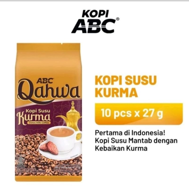 

Kopi Abc Qahwa Edisi Ramadhan 10x27g