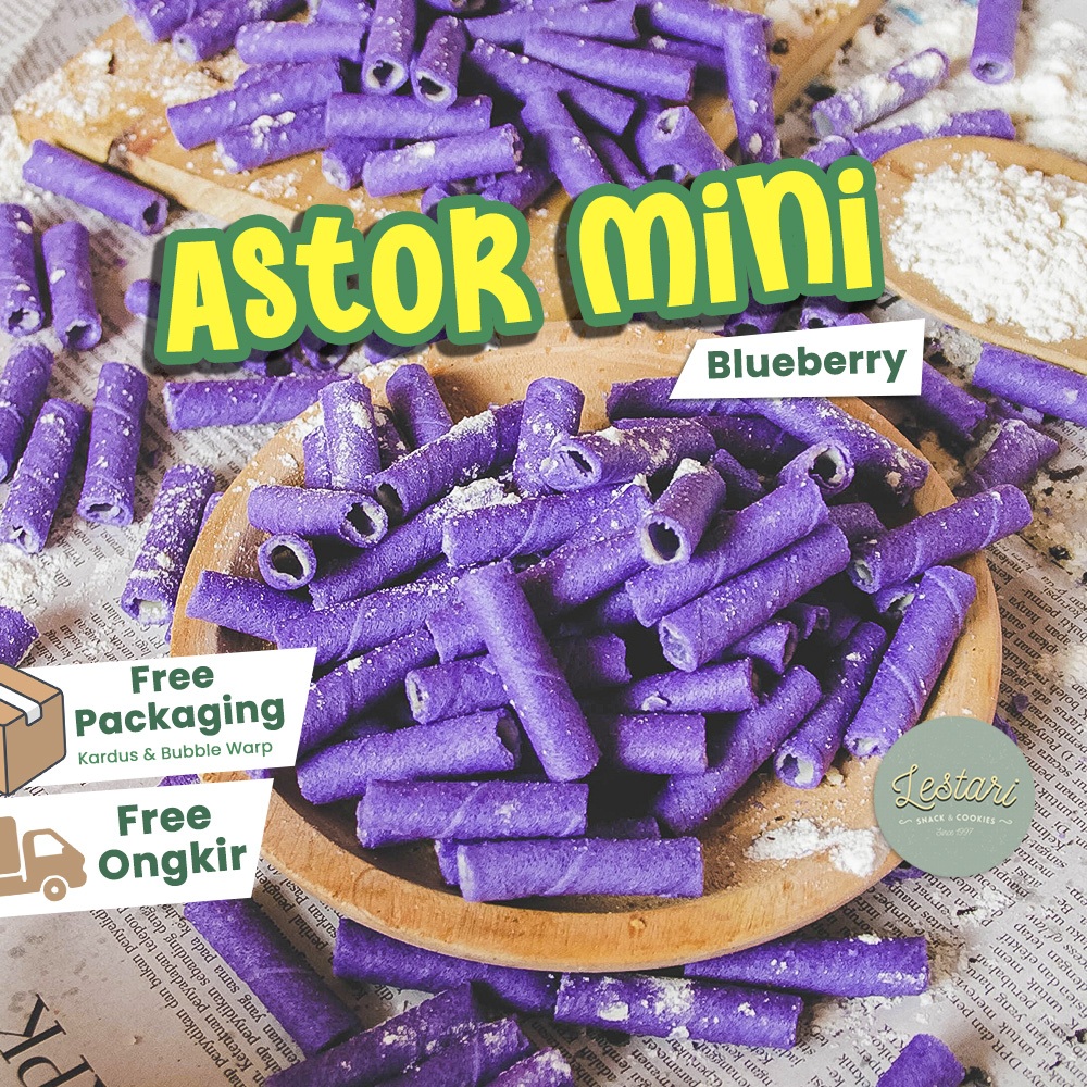

ASTOR VANILLA MINI 150gr / ASTOR MINI BLUEBERRY