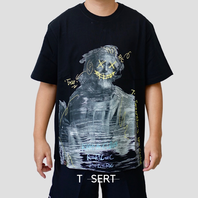 RIC Ricky Is Clown Emperor Black Tee ( 100% Authentic )