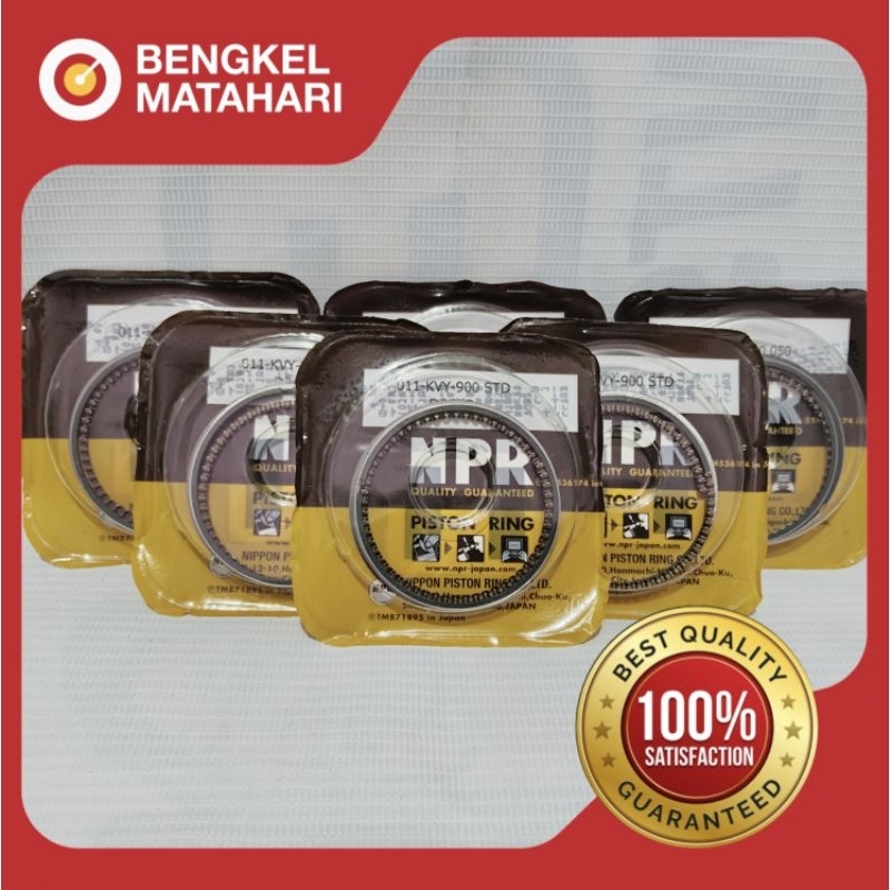 RING SEHER/RING PISTON (KVY) BEAT KARBU, SCOOPY KARBU, SPACY KARBU NPP