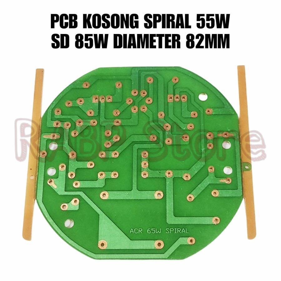 2X PCB MESIN LAMPU SPIRAL ACR 65W DIAMETER 82MM BISA UNTUK 55W SD 85W