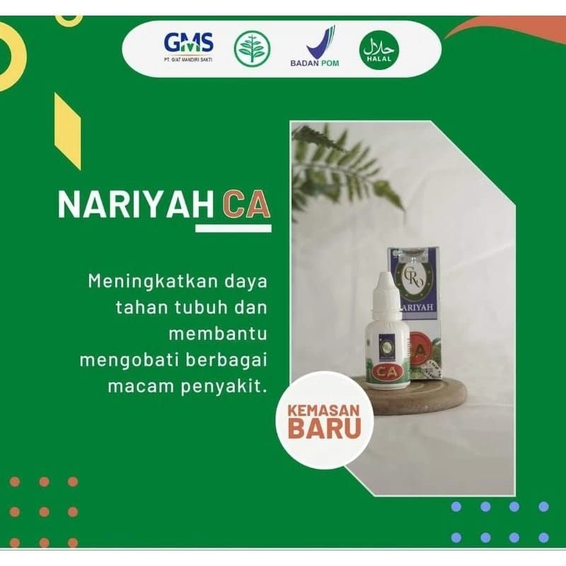 NARIYAH CA Herbal Original 100%