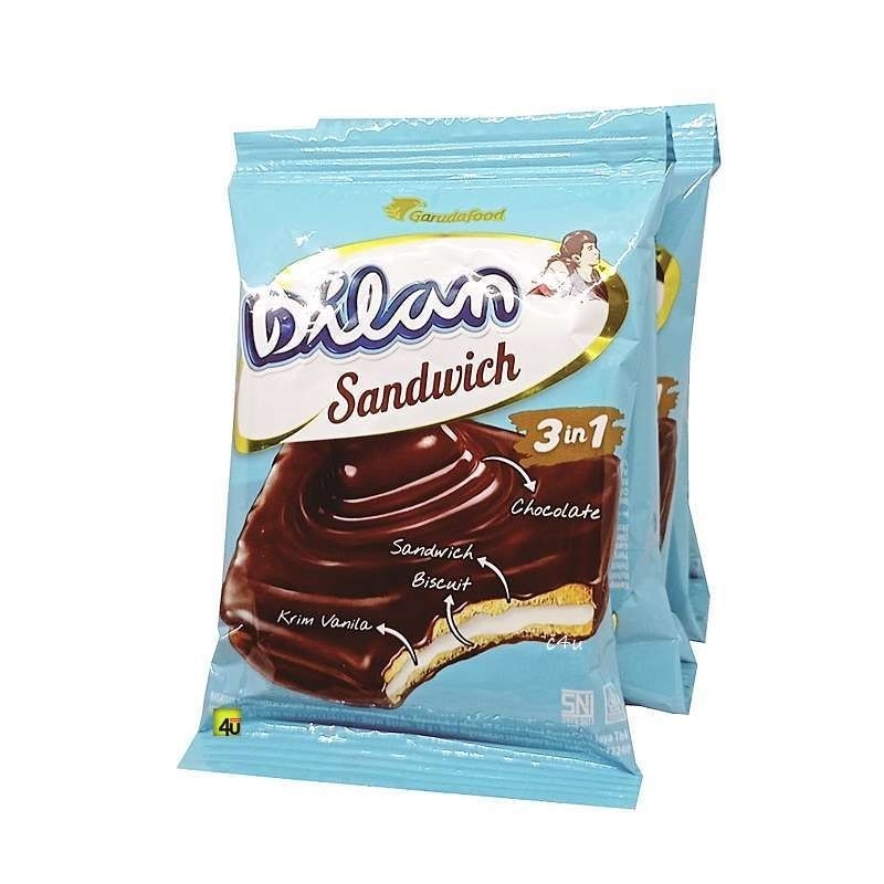 

Dilan sandwich coklat 3 in 1 isi 20 per pack